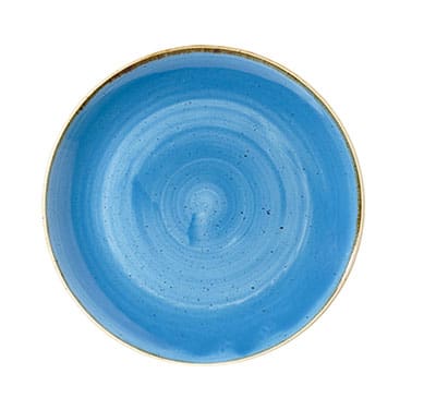 Cornflower Blue - Coupe Plate - 16.5Cm (Pack Of 12)