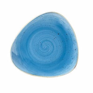 Cornflower Blue - Triangle Bowl - 15.3Cm (Pack Of 12)