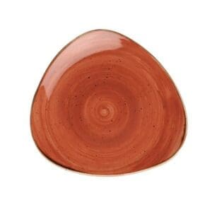 Spiced Orange - Triangle Plate - 22.9Cm (Pack Of 12)