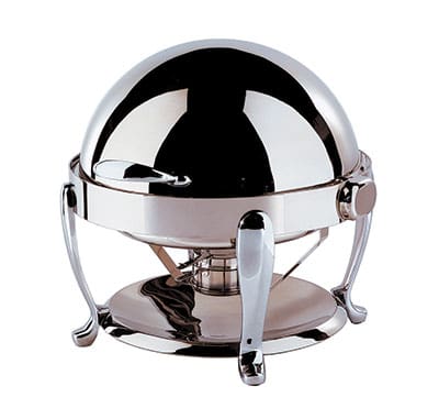 Chafing Dish Euri Round Roll Top 18/10 S/Steel 515 X 497 X 468mm 6.5Lt