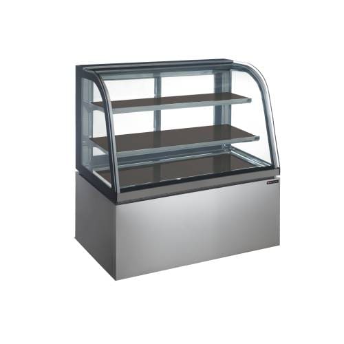 Rerigerated Curved Glass Display Unit - Azzuro