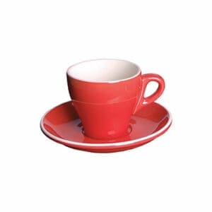 Cappuccino Cup Red - 16Cl (Pack Of 12)
