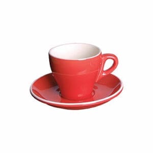 Cappuccino Saucer Red - 14.2Cm (Pack Of 12)