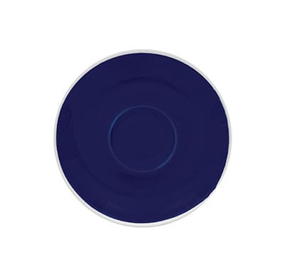 Cappuccino Saucer Blue - 16Cm (Pack Of 12)