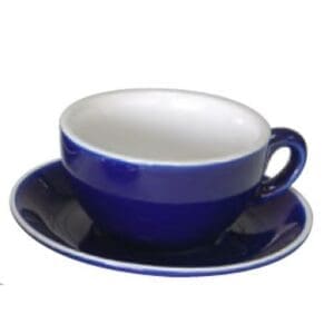 Open Cappuccino Cup Blue - 21Cl (Pack Of 12)