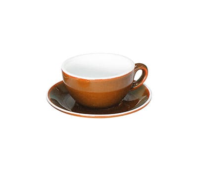 Open Cappuccino Cup Brown - 21Cl (Pack Of )