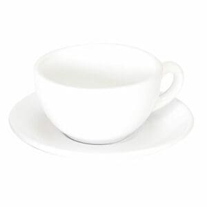 Open Cappuccino Cup White - 21Cl (Pack Of 12)