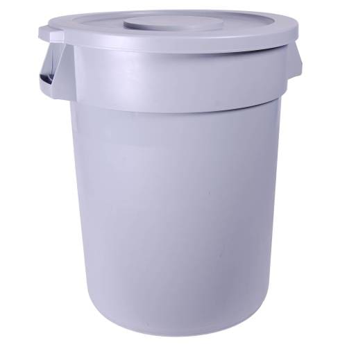 Round Refuse Bin With Flat Lid 120Lt 560 X 820mm