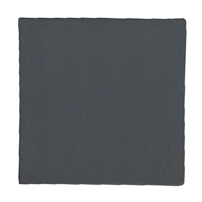 Black Slate Square Tray 25 X 25Cm ( Pack Of 4)
