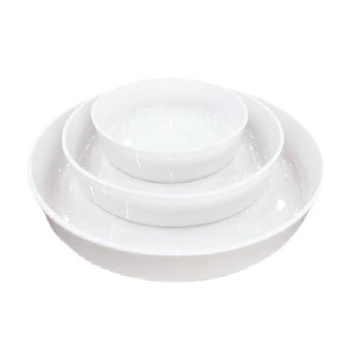Round White Buffet Bowl - 26Cm (1)