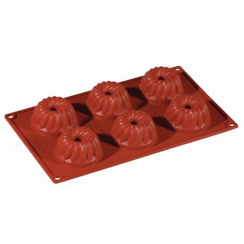 Silicone Mould Formaflex 6 Portion Guglhupf