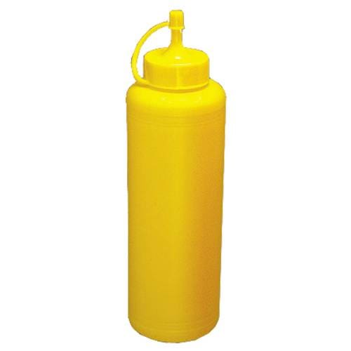 Plastic Dispenser (Yellow) - 500 Ml (Pack Of 6)