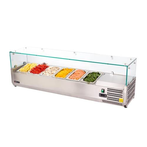 Pizza Ingredient Fridge Salvadore - 1400mm