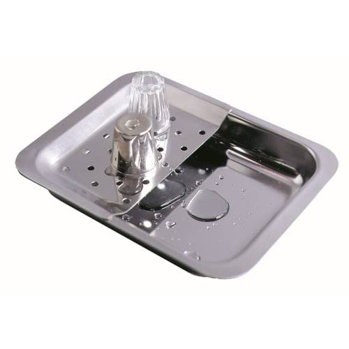 Tot Drainer S/Steel 200 X 160 X 35mm