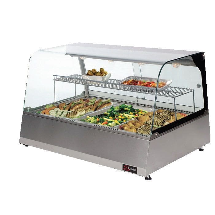 Heated display merchandiser - countertop