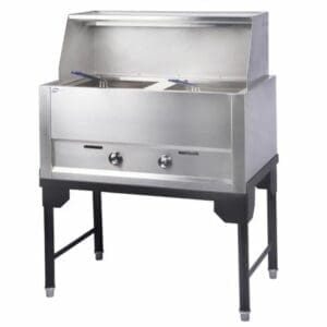 CATERLOGIC 2 X 20LT HOTEL MODEL FRYER - 12KW - PLUS
