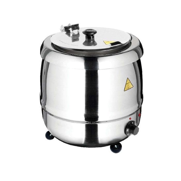 Stainless steel electric soup kettle - 10Lt