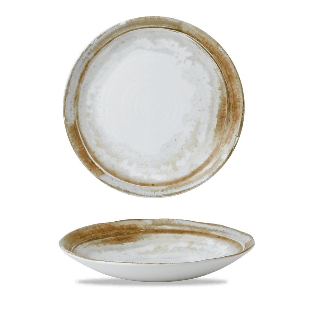 FINCA - SANDSTONE - ORGANIC COUPE BOWL - 25CM (Pack of 12)