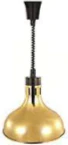 Gold Hanging Hot Light With Retractable Reel Excl Globe