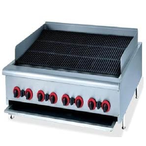 900MM Gas Char Broiler - Floor Standing Heavy Duty