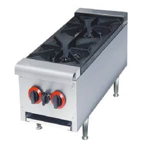 Boiling Table 2 Burner - Floor Standing Heavy Duty