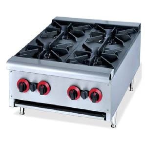Boiling Table 4 Burner - Counter Model