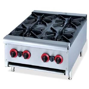 Boiling Table 4 Burner - Floor Standing Heavy Duty
