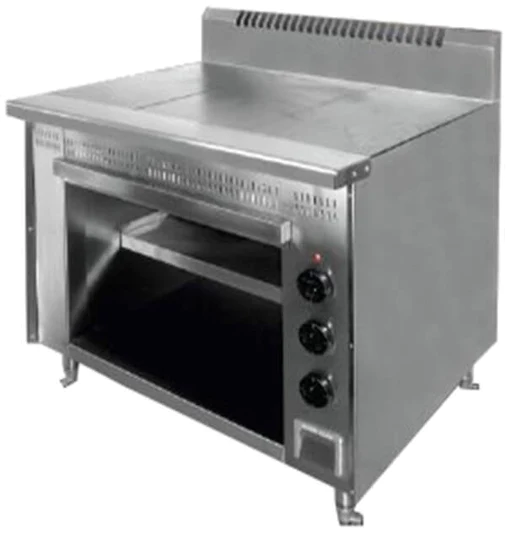Solid Top 3 Plate Stove Without Oven 1200 x 1000 x 840MM