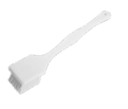 Long Handle Scrub Soft Bristle White 355MM