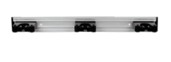 Wall Rail With 3 Brackets 500MM