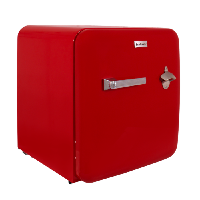 48L Red Retro Counter Top Beverage Cooler