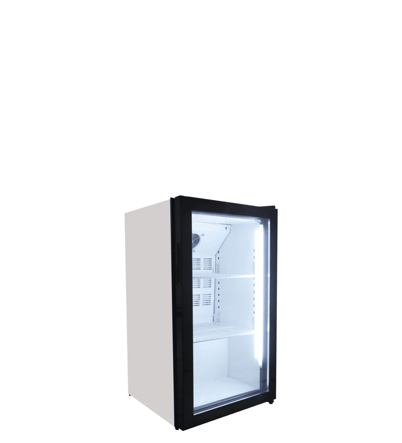 Beverage Cooler Full Hinged Door R290 LED Lights EMS 97Liters