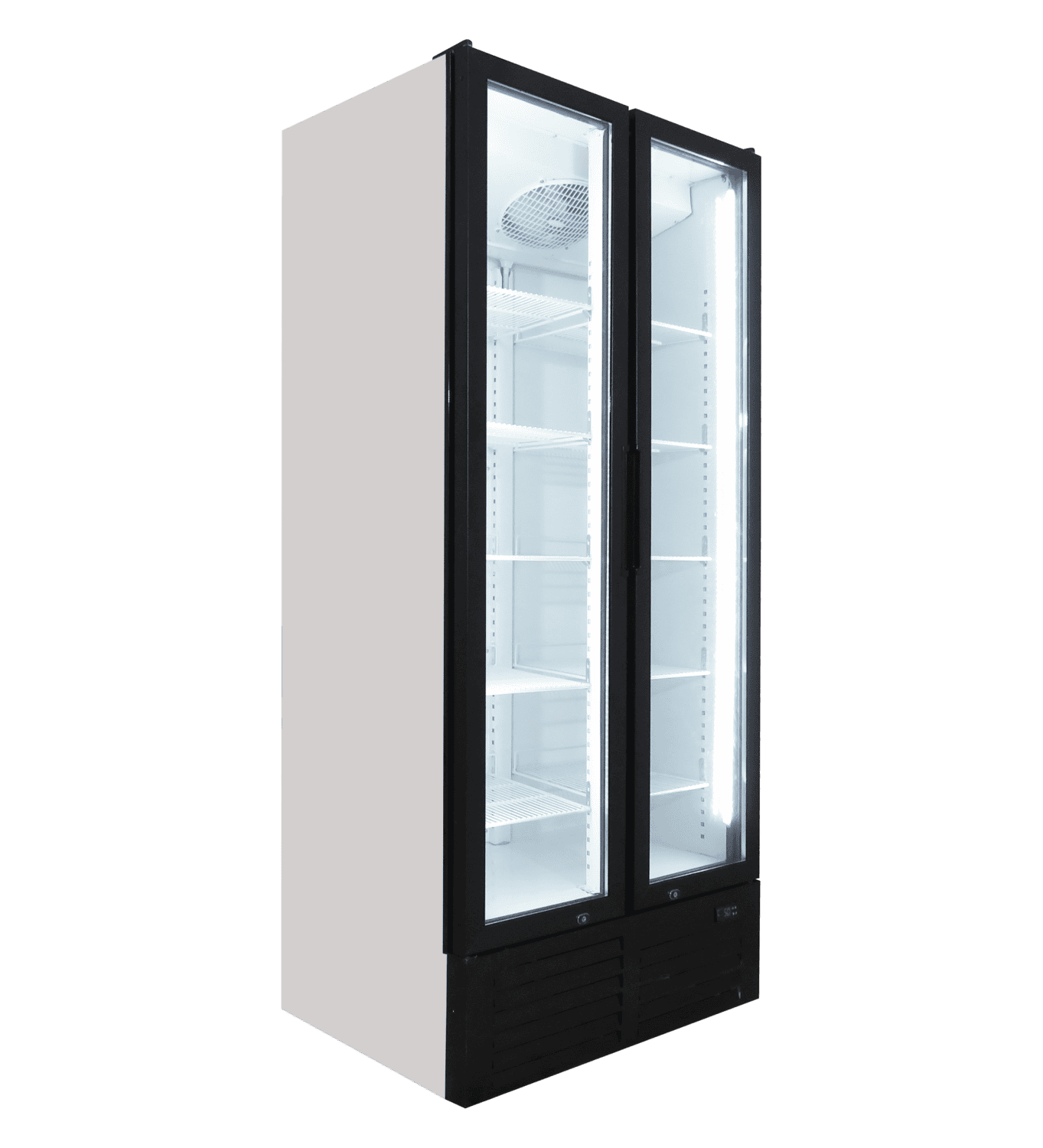 Beverage Cooler Full Hinged Double Door R290 LED lights EMS 701Lt