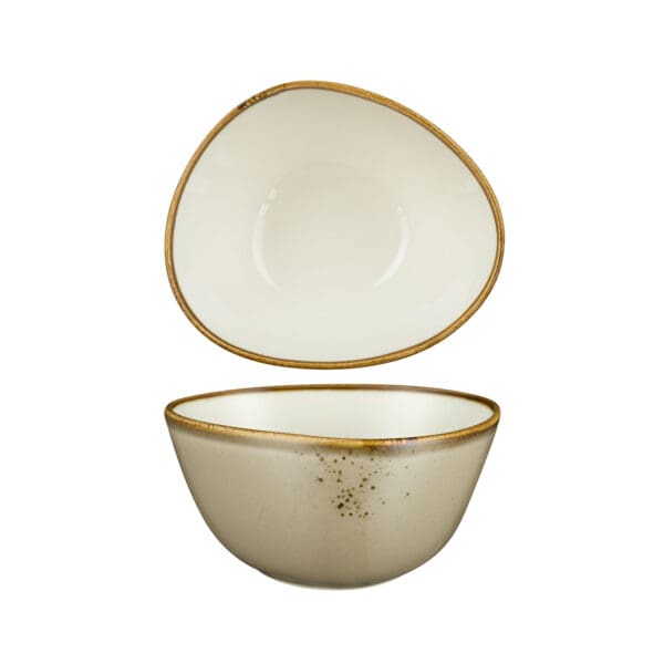 FYNBOS - MOUNTAIN GREY - OVAL BOWL - 12CM - 30CL (Pack Of 6)