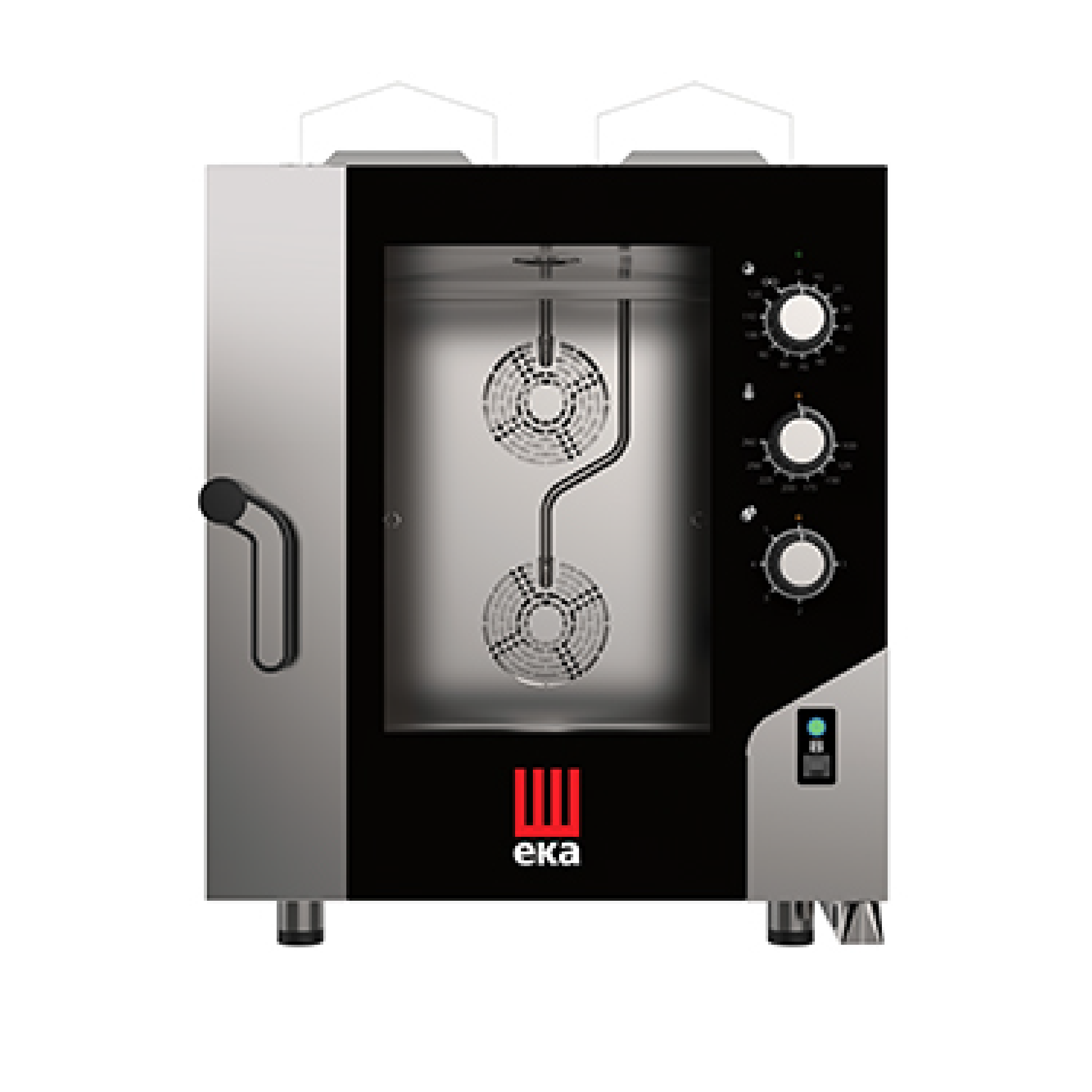 7 Pan combi steamer Gas (Manual Control)