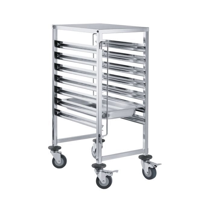 Kitchen rack trolley with work top - 7 tier