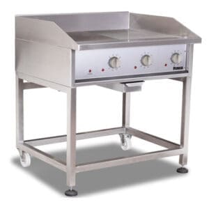 Heavy Duty Half Ribbed/Solid Top Griller Electric 900