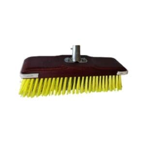 "SUPER DELUXE BROOM SOFT WITH METAL SPOON & SADDLE (INCLUDES PLASTIC BUMPER)(PACK OF 5)