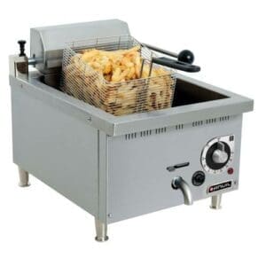 Fish Fryer Anvil - 1 X 10Lt - High Speed - 5.6Kw - Elec