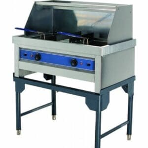 12LT X 2CHIP FRYER-FLOOR MODEL-220V-3KW-INC 2 BASKETS