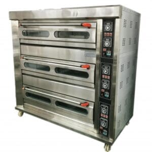 9 Tray Triple Deck Oven