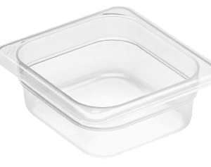 Polypropylene GN 1/6 Foodpan Translucent 65MM D